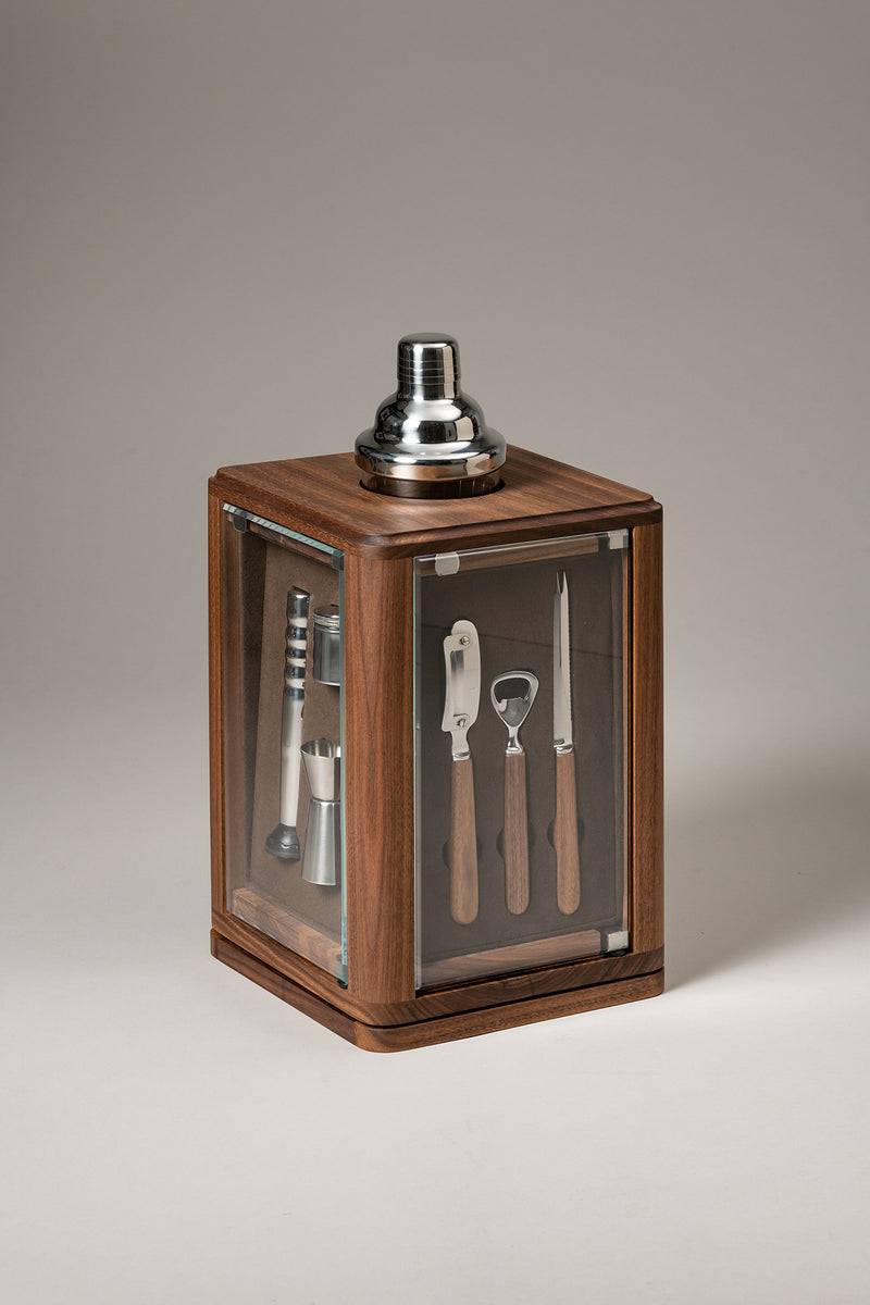 Lorenzi Milano Set bar girevole in Legno