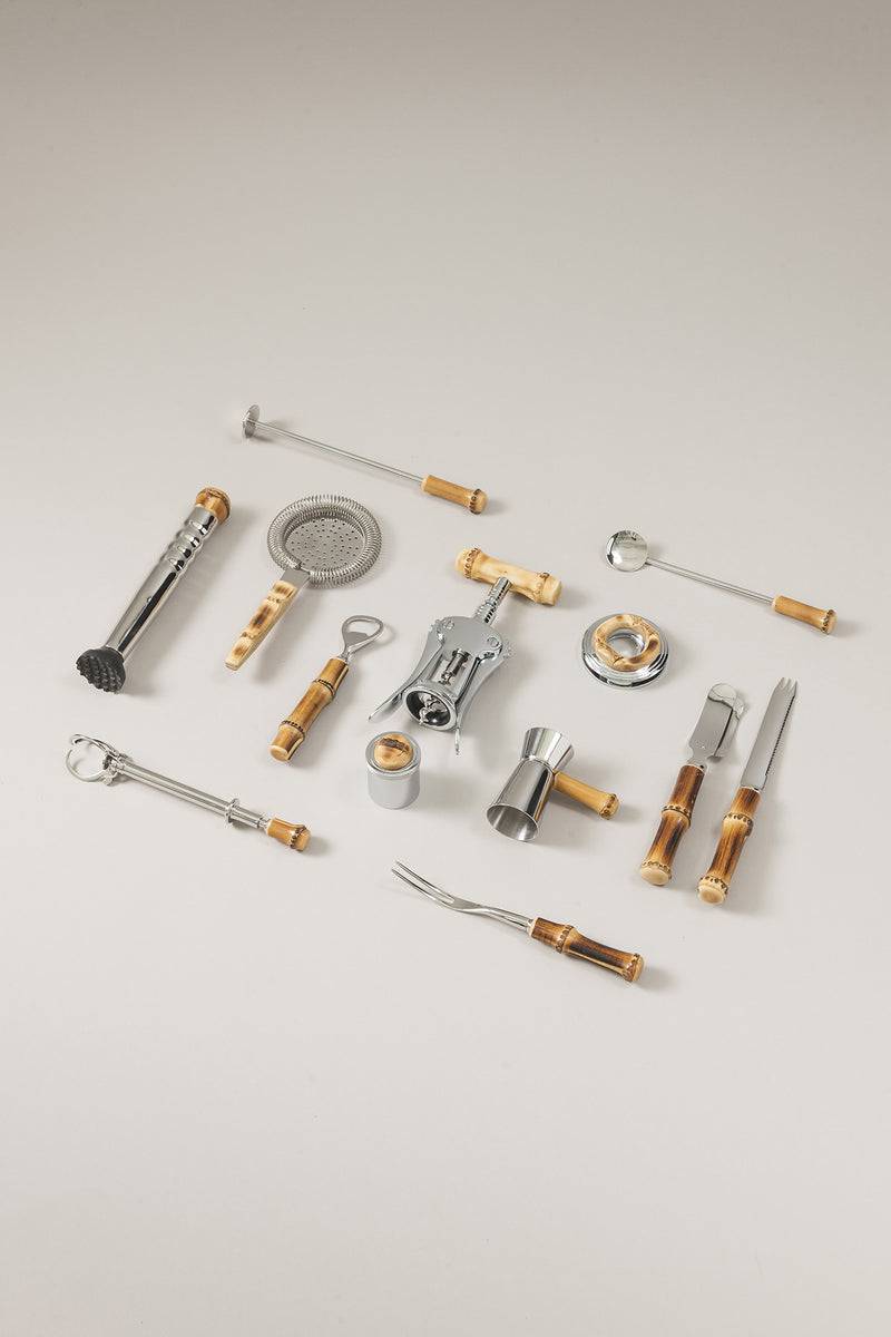 Lorenzi Milano Set Bar In Bambù