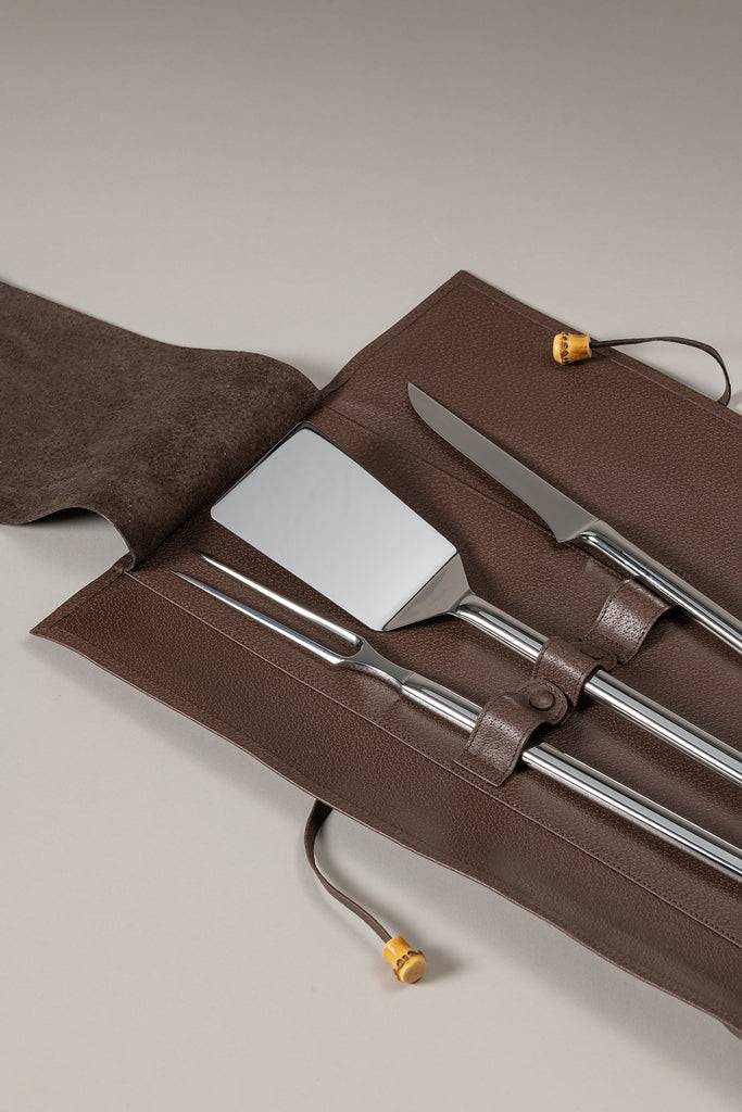 Lorenzi Milano Set BBQ Piccolo In Bambù