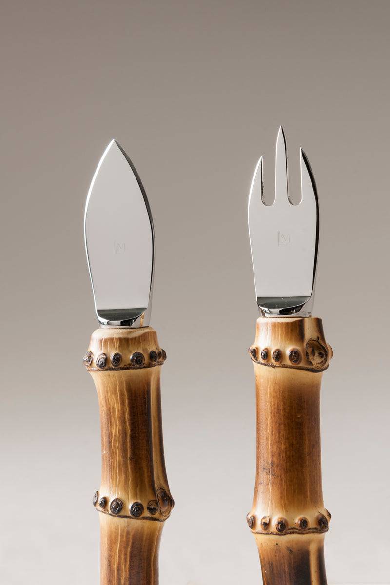 Lorenzi Milano Set Da Parmigiano In Bambù