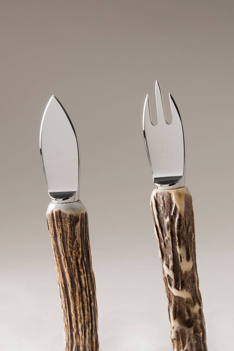 Lorenzi Milano Set Da Parmigiano In Cervo (palco)