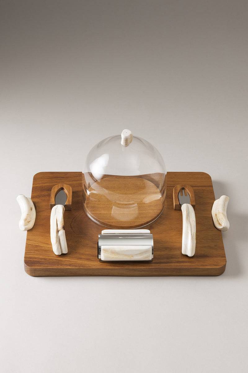 Lorenzi Milano Set da parmigiano in Facocero