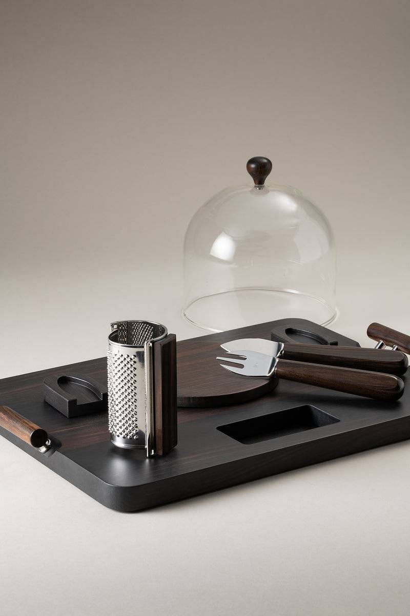 Lorenzi Milano Set Da Parmigiano In Legno