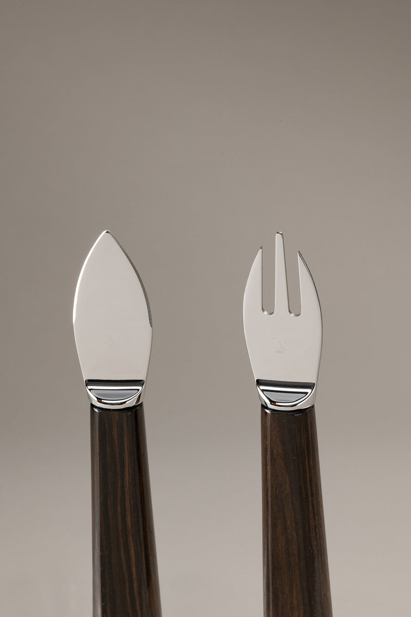 Lorenzi Milano Set Da Parmigiano In Legno