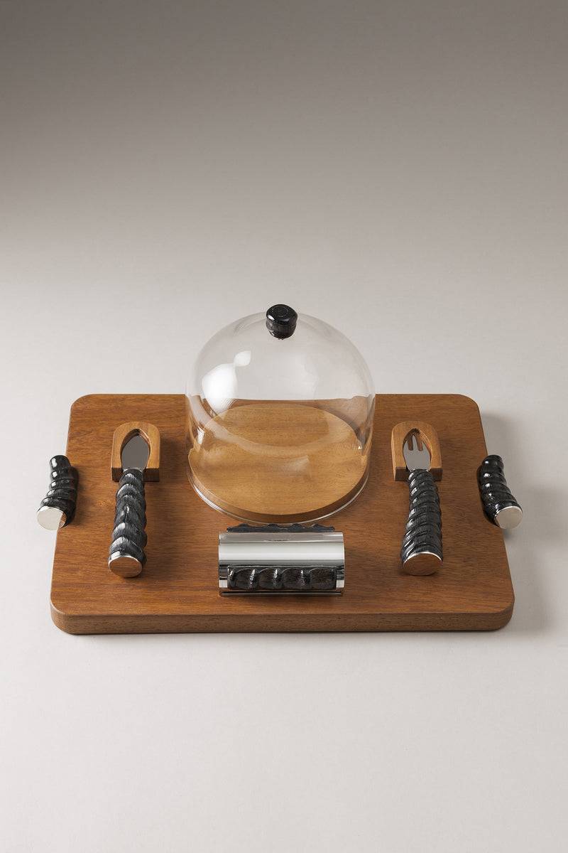 Lorenzi Milano Set da parmigiano in Springbok