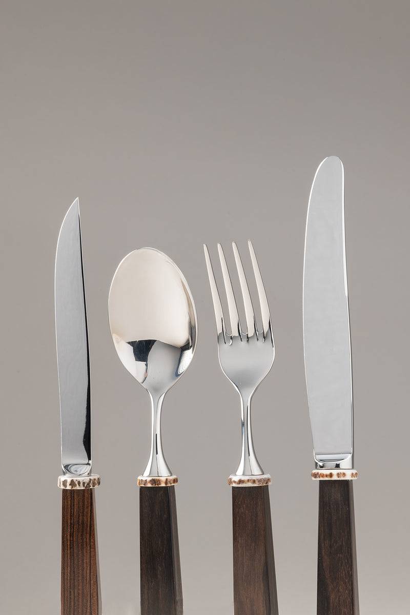 Lorenzi Milano Set Posate Da Tavola In Legno