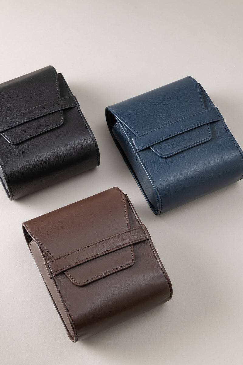 Lorenzi Milano Set Scarpe Viaggio Piccolo In Nappa