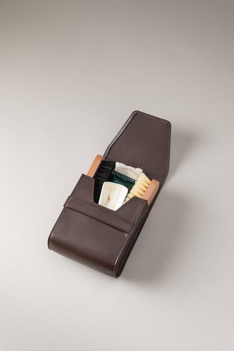 Lorenzi Milano Set scarpe viaggio piccolo in Nappa