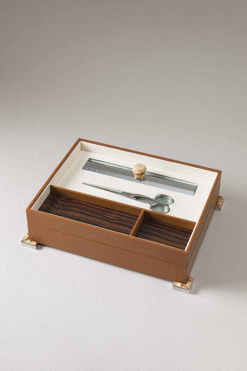 Lorenzi Milano Set Scrivania In Bambù