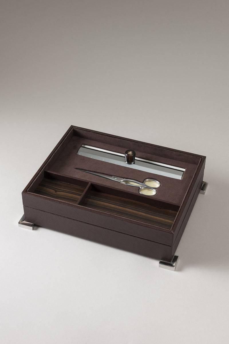 Lorenzi Milano Set Scrivania In Zebu