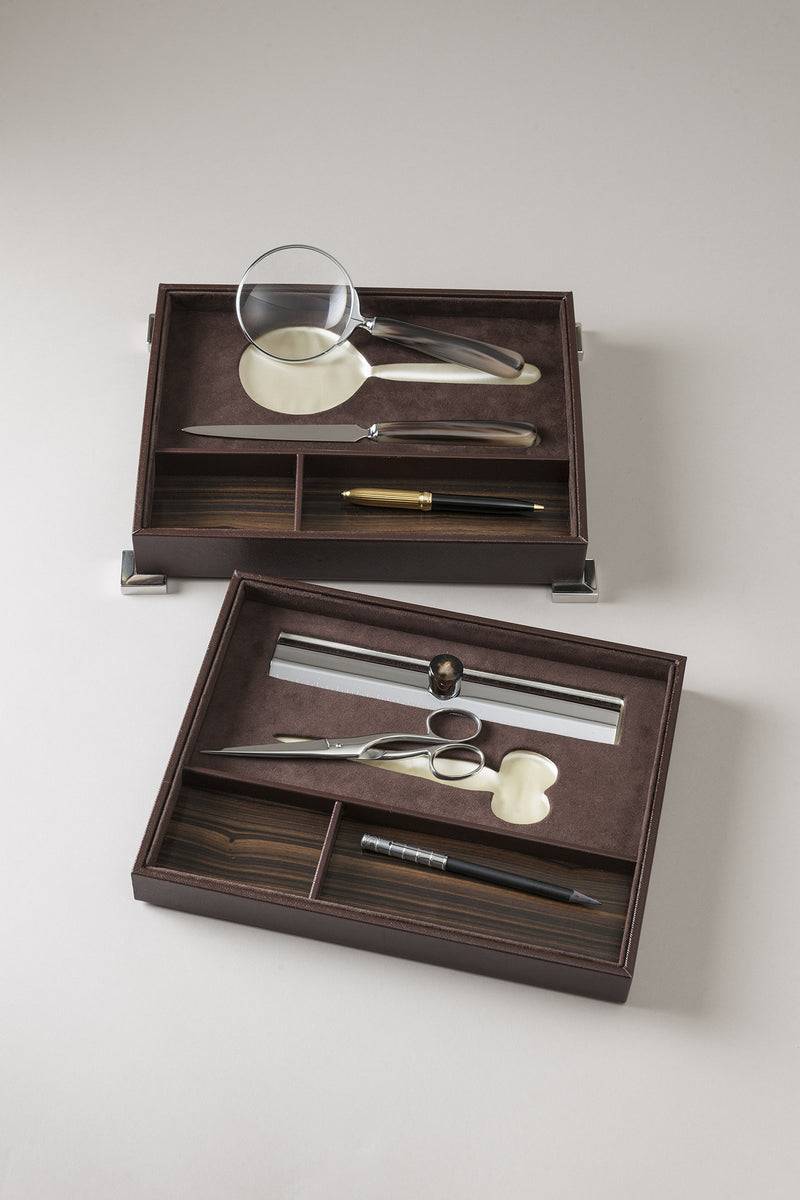 Lorenzi Milano Set Scrivania In Zebu