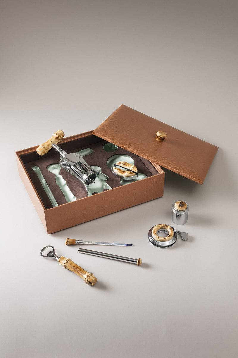 Lorenzi Milano Set Vino Grande In Bambù