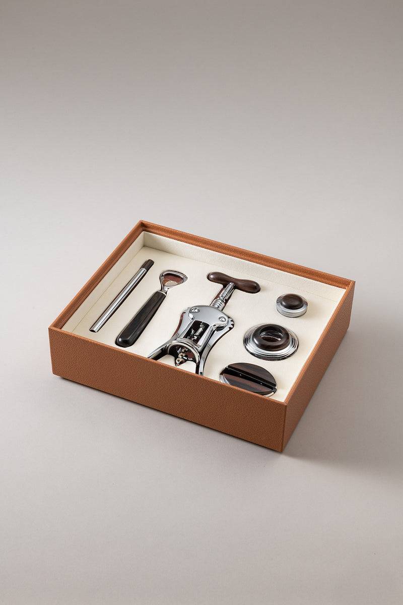 Lorenzi Milano Set vino grande in Legno