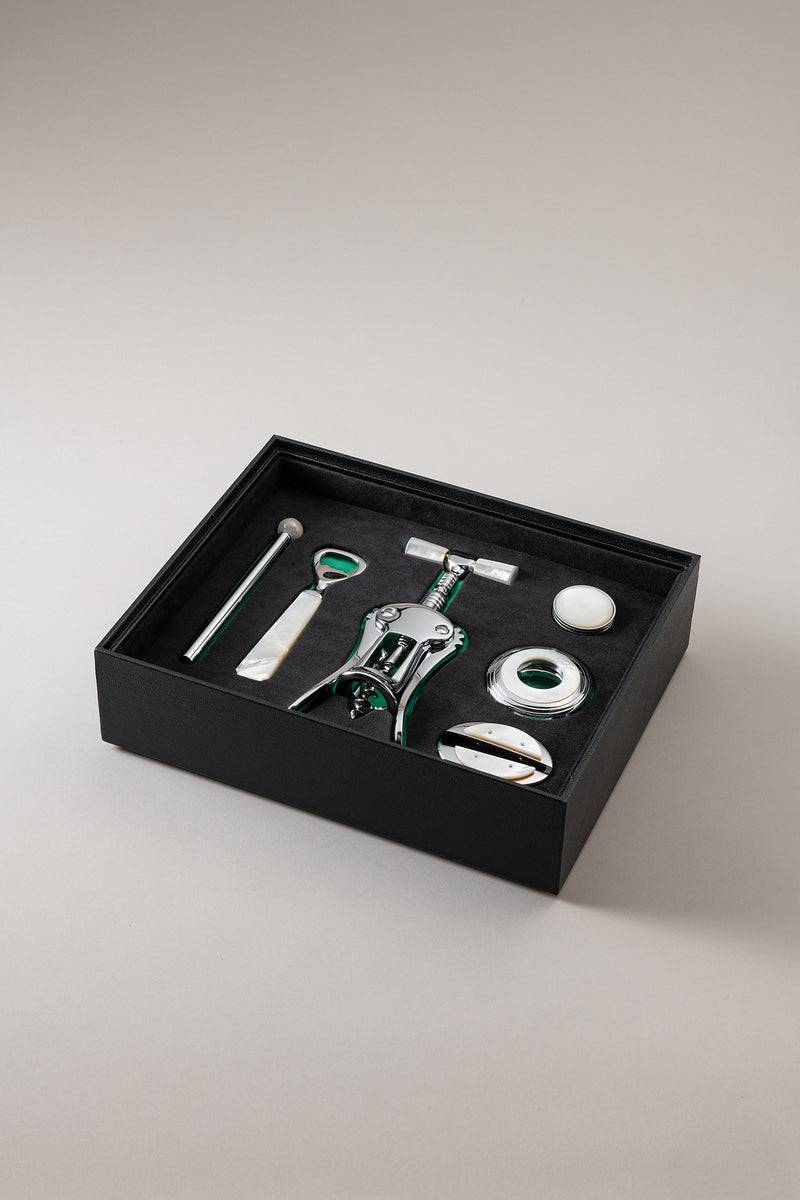 Lorenzi Milano Set vino grande in Madreperla