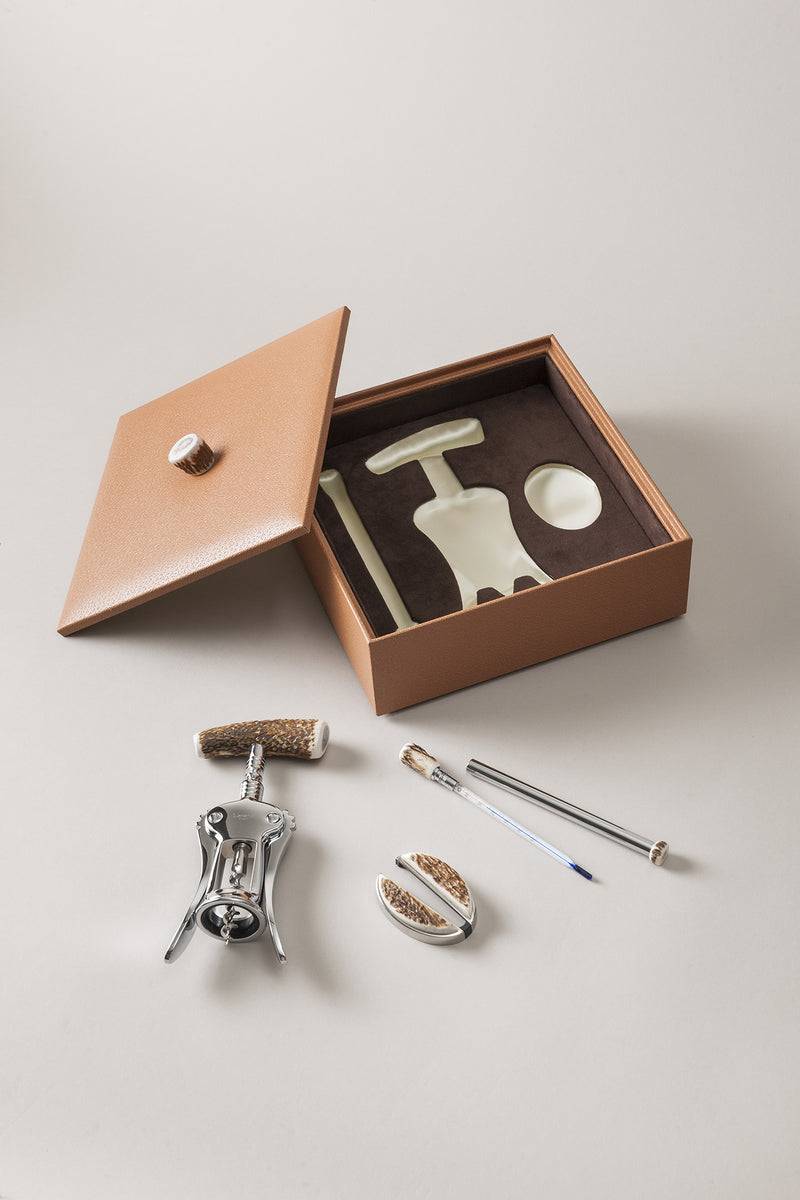 Lorenzi Milano Set Vino Piccolo In Cervo (palco)