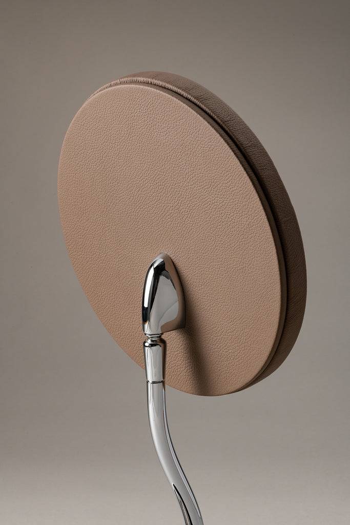 Lorenzi Milano Specchio Tavolo In Bambù