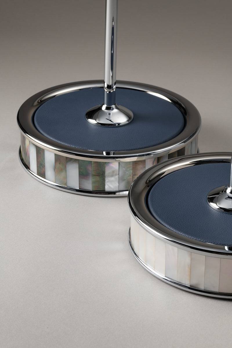 Lorenzi Milano Specchio Tavolo In Madreperla