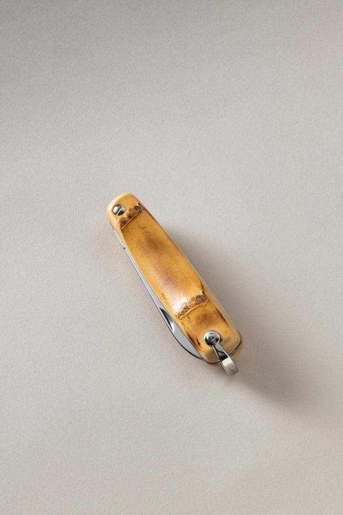 Lorenzi Milano Temperino Grande 1 Lama In Bambù