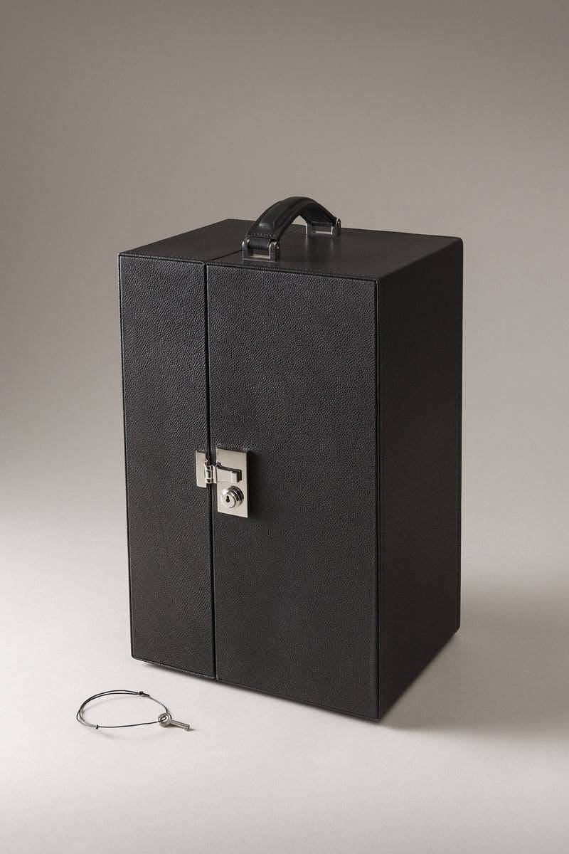 Lorenzi Milano Valigia Per Champagne In Vitello