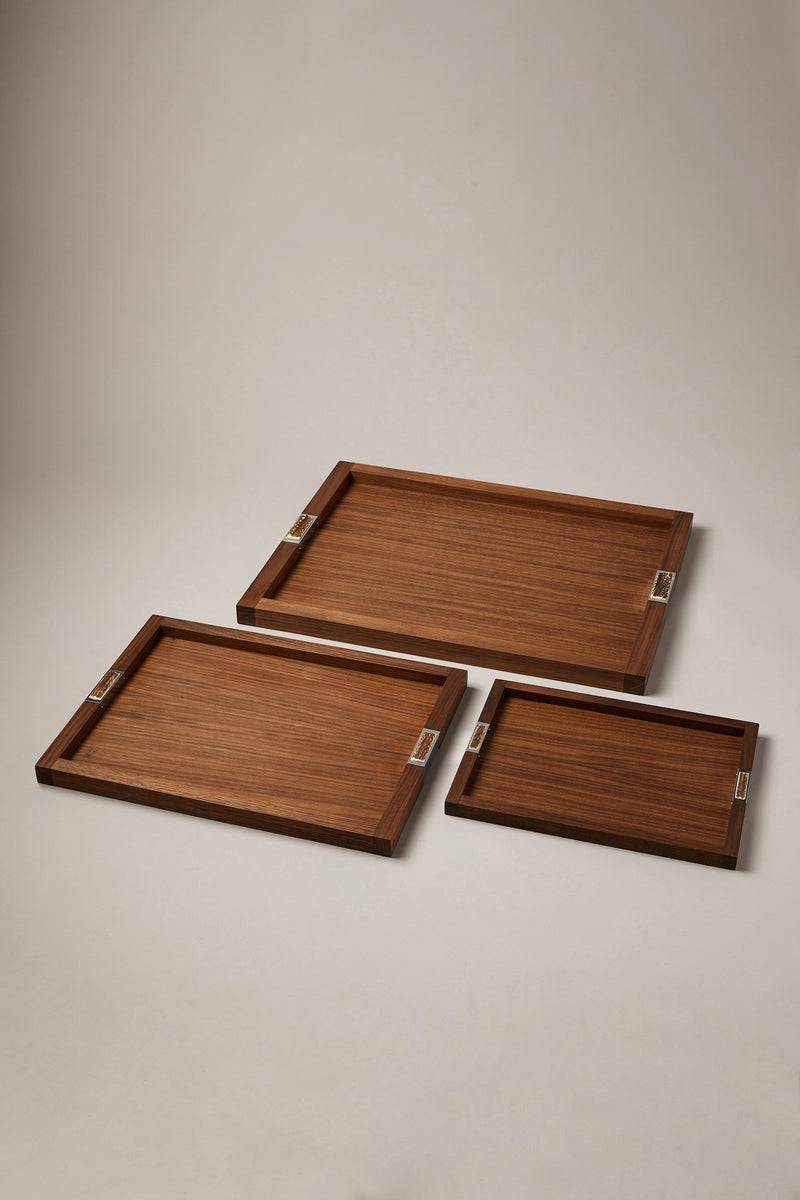 Lorenzi Milano Vassoio Art Déco In Cervo (palco)