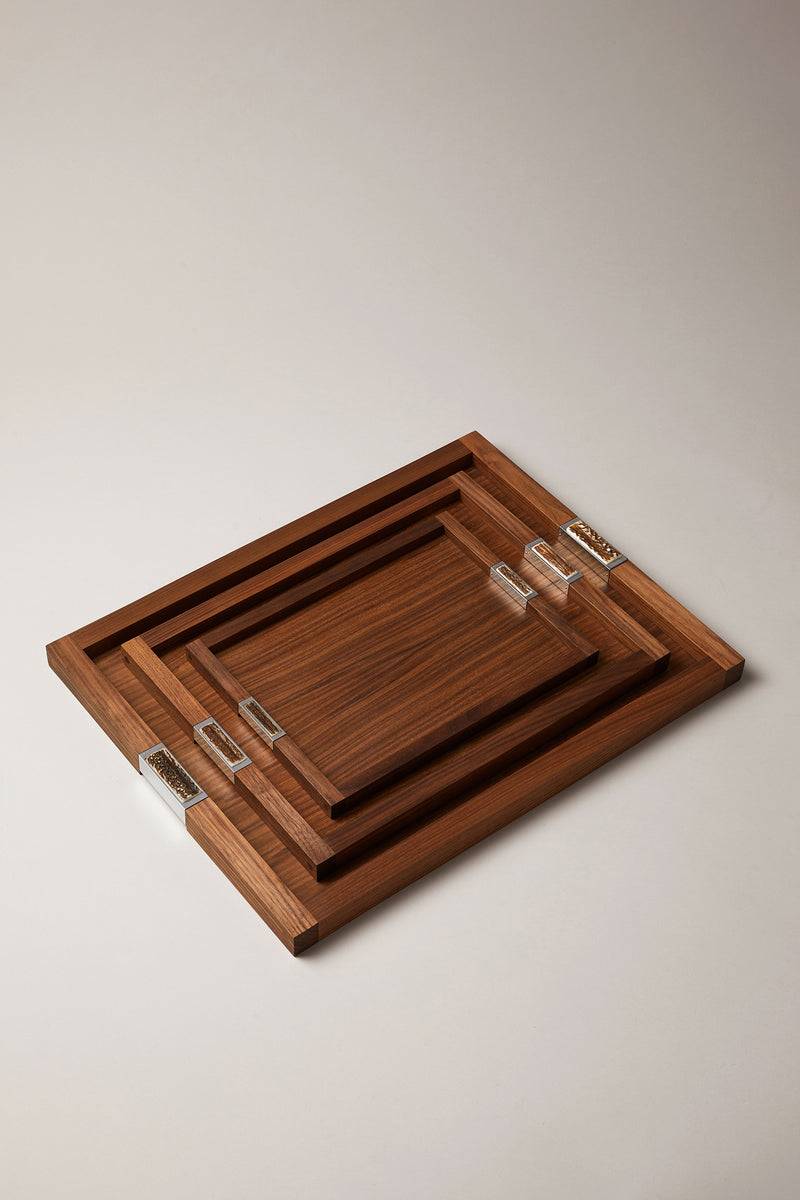 Lorenzi Milano Vassoio Art Déco in Cervo (palco)