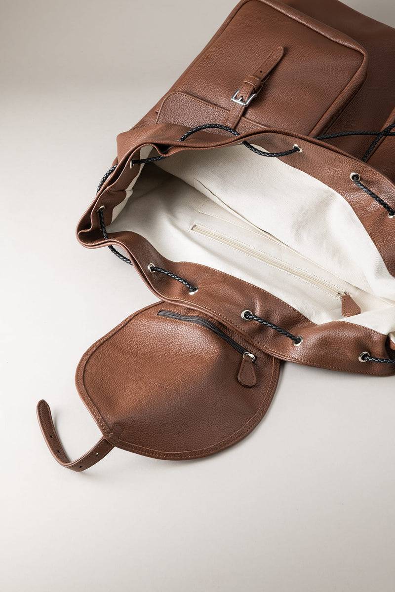 Lorenzi Milano Zaino In Vitello