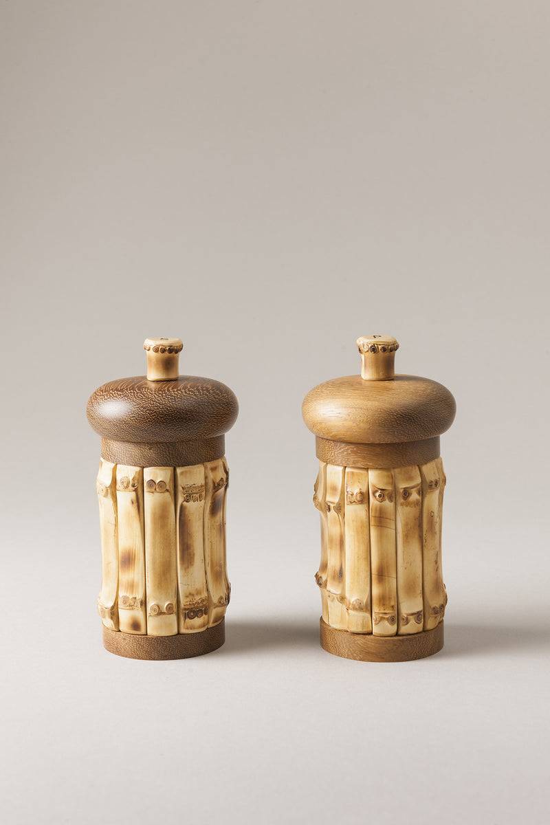 Lorenzi Milano Macina sale e macina pepe grande da cucina in Bambù