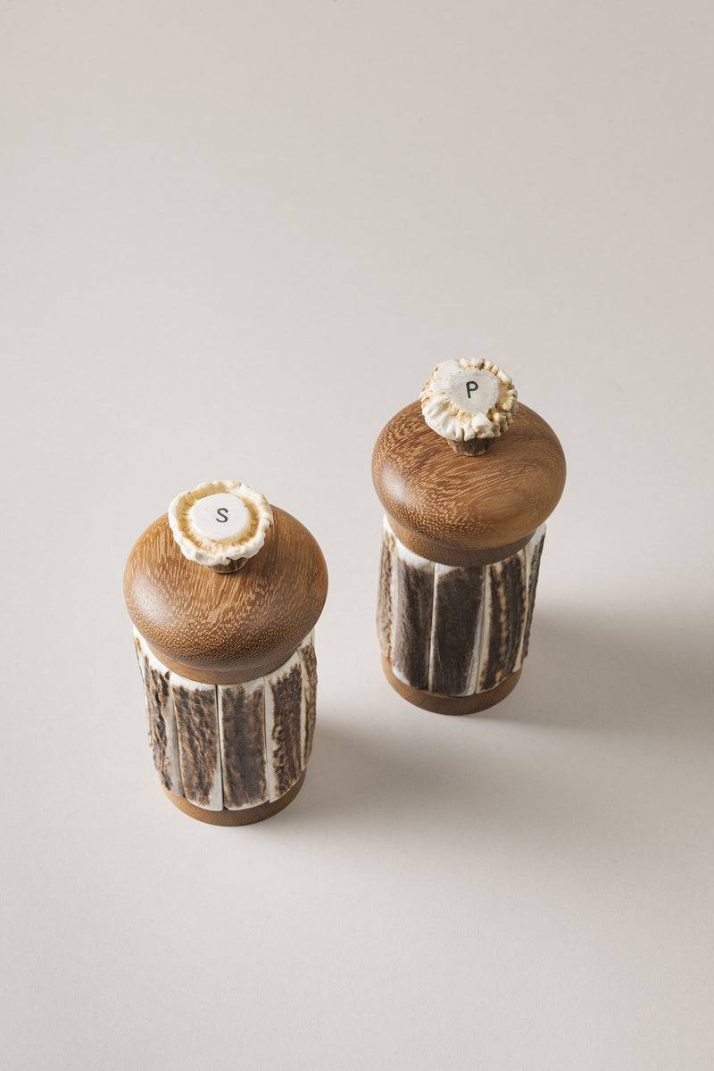 Lorenzi Milano Macina Sale E Macina Pepe Grande Da Cucina In Cervo (palco)