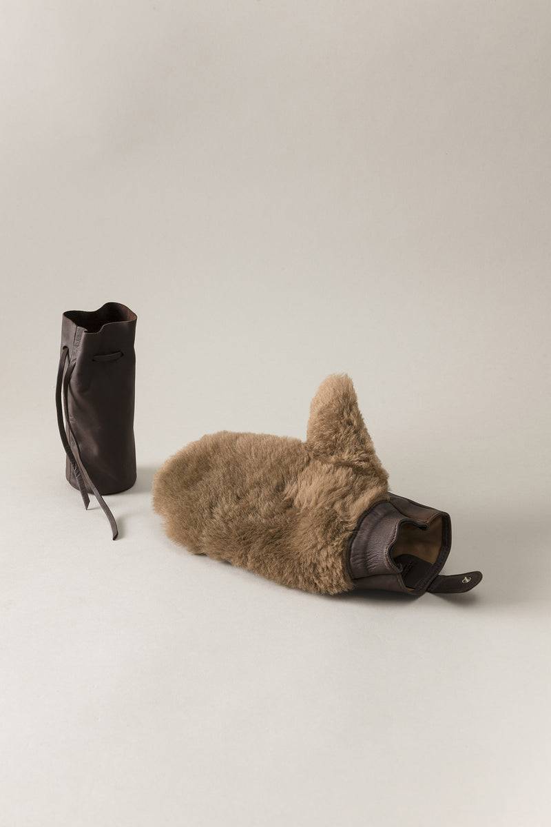 Lorenzi Milano Muffola per lucidatura scarpe in Nappa