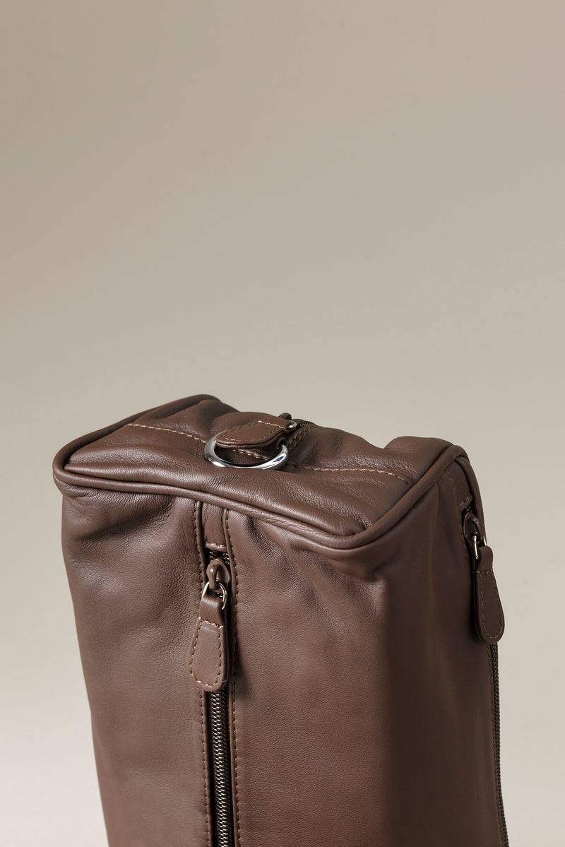 Lorenzi Milano Necessaire Da Viaggio Medio In Nappa