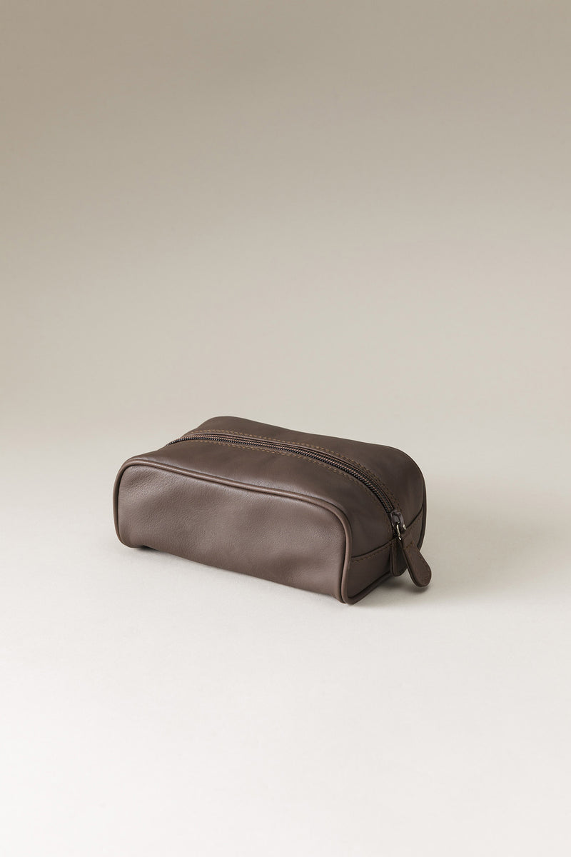 Lorenzi Milano Necessaire da viaggio mignon in Nappa