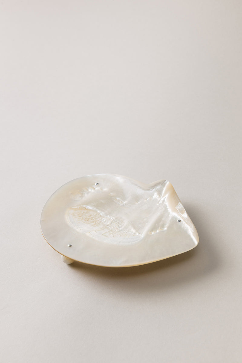 Lorenzi Milano Piatto da caviale medio in Madreperla