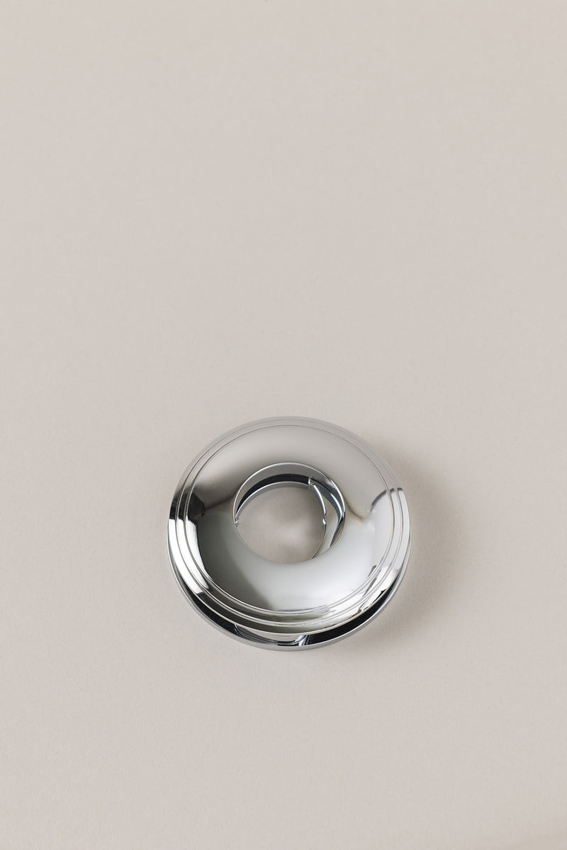 Lorenzi Milano Pinza Da Champagne In Ottone Cromato