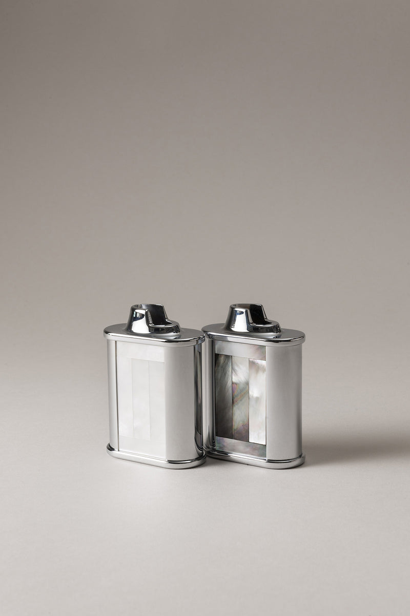 Lorenzi Milano Porta Accendino Bic Tavolo In Madreperla