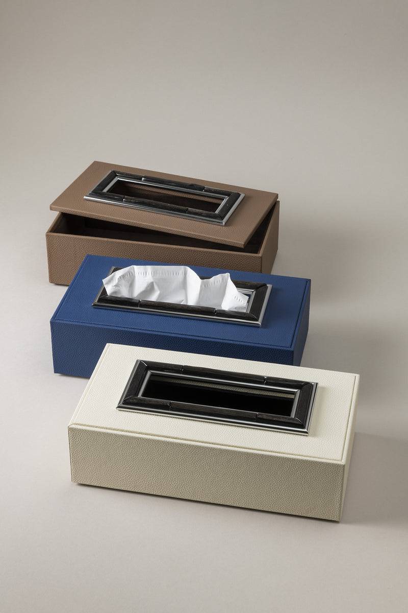 Lorenzi Milano Porta Fazzoletti Rettangolare In Orice