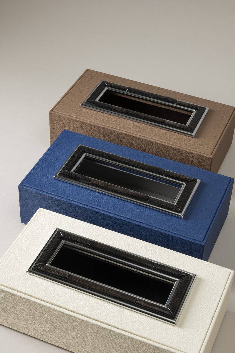 Lorenzi Milano Porta Fazzoletti Rettangolare In Orice