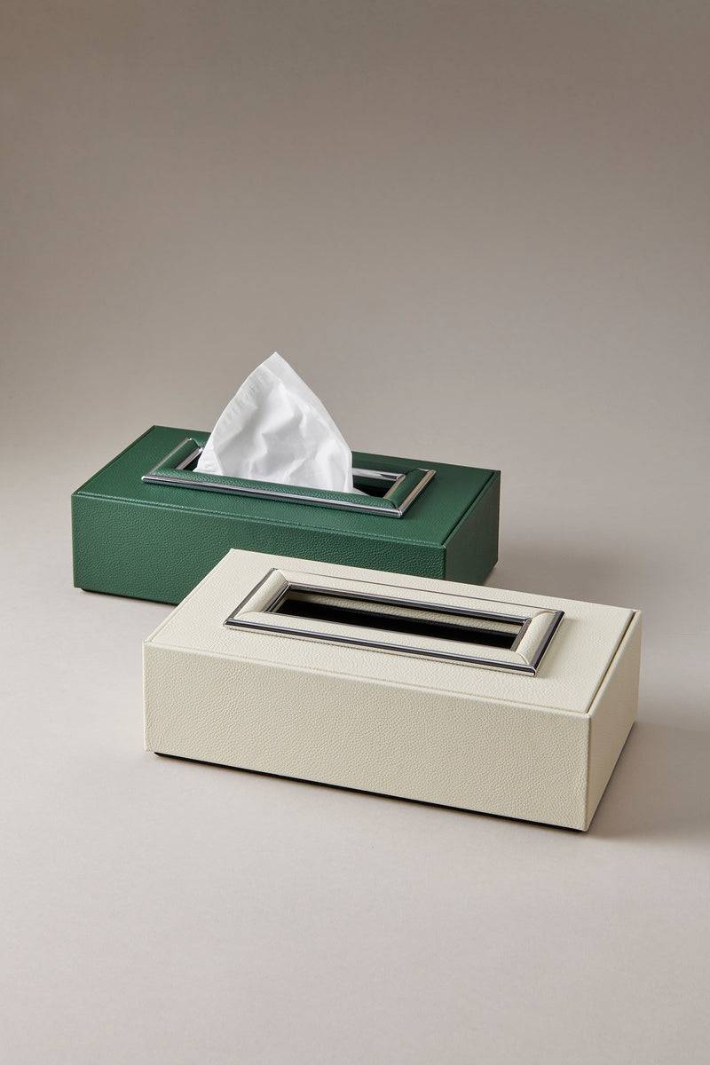 Lorenzi Milano Porta Fazzoletti Rettangolare In Vitello Nautico