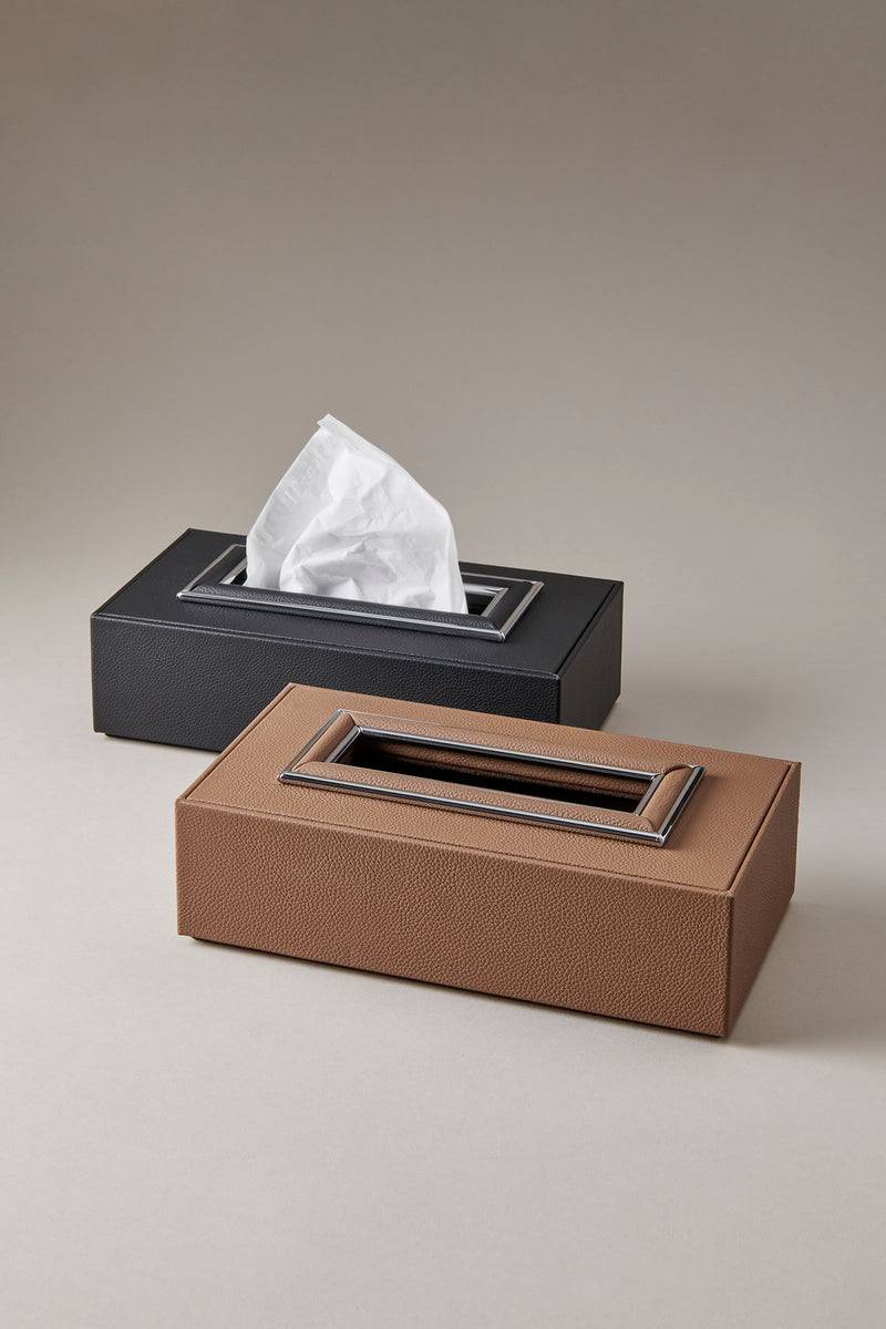 Lorenzi Milano Porta Fazzoletti Rettangolare In Vitello Nautico