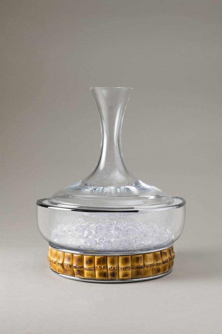 Lorenzi Milano Porta Ghiaccio Per Decanter In Bambù