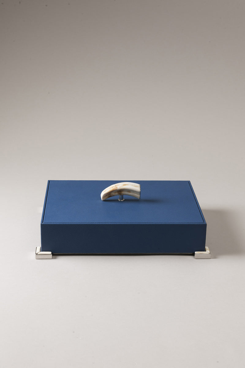 Lorenzi Milano Porta Oggetti Rettangolare In Facocero