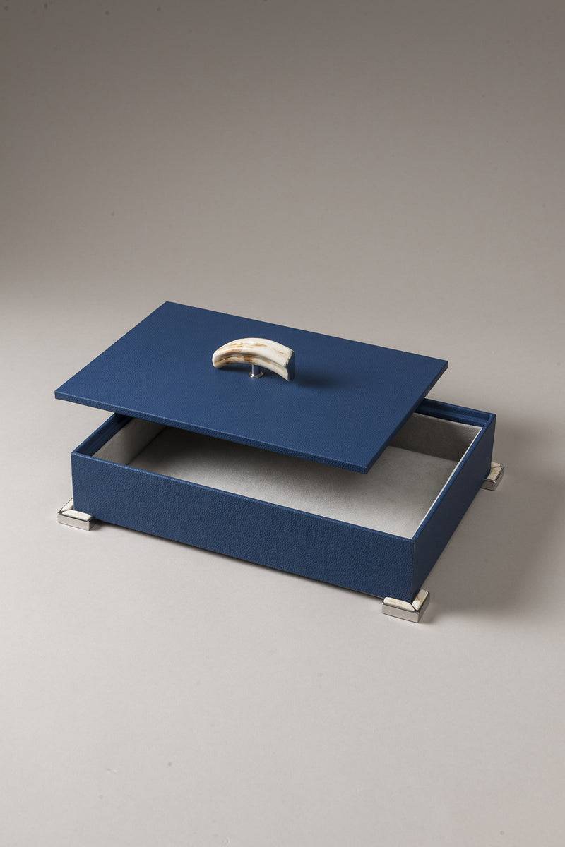 Lorenzi Milano Porta oggetti rettangolare in Facocero