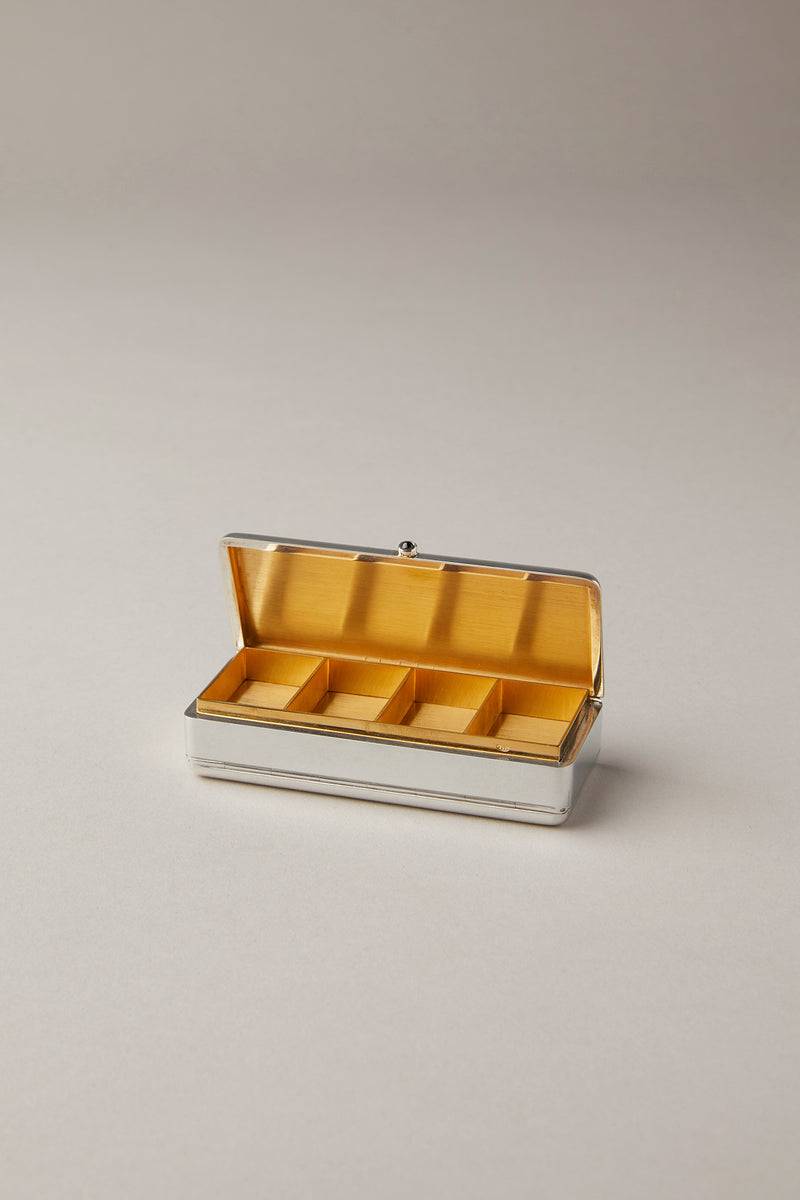 Lorenzi Milano Porta Pillole Settimanale In Argento