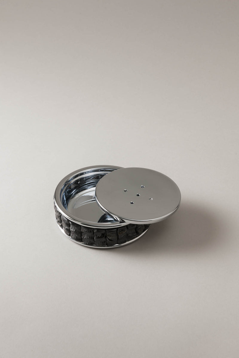 Lorenzi Milano Porta Saponetta Da Toilette In Orice