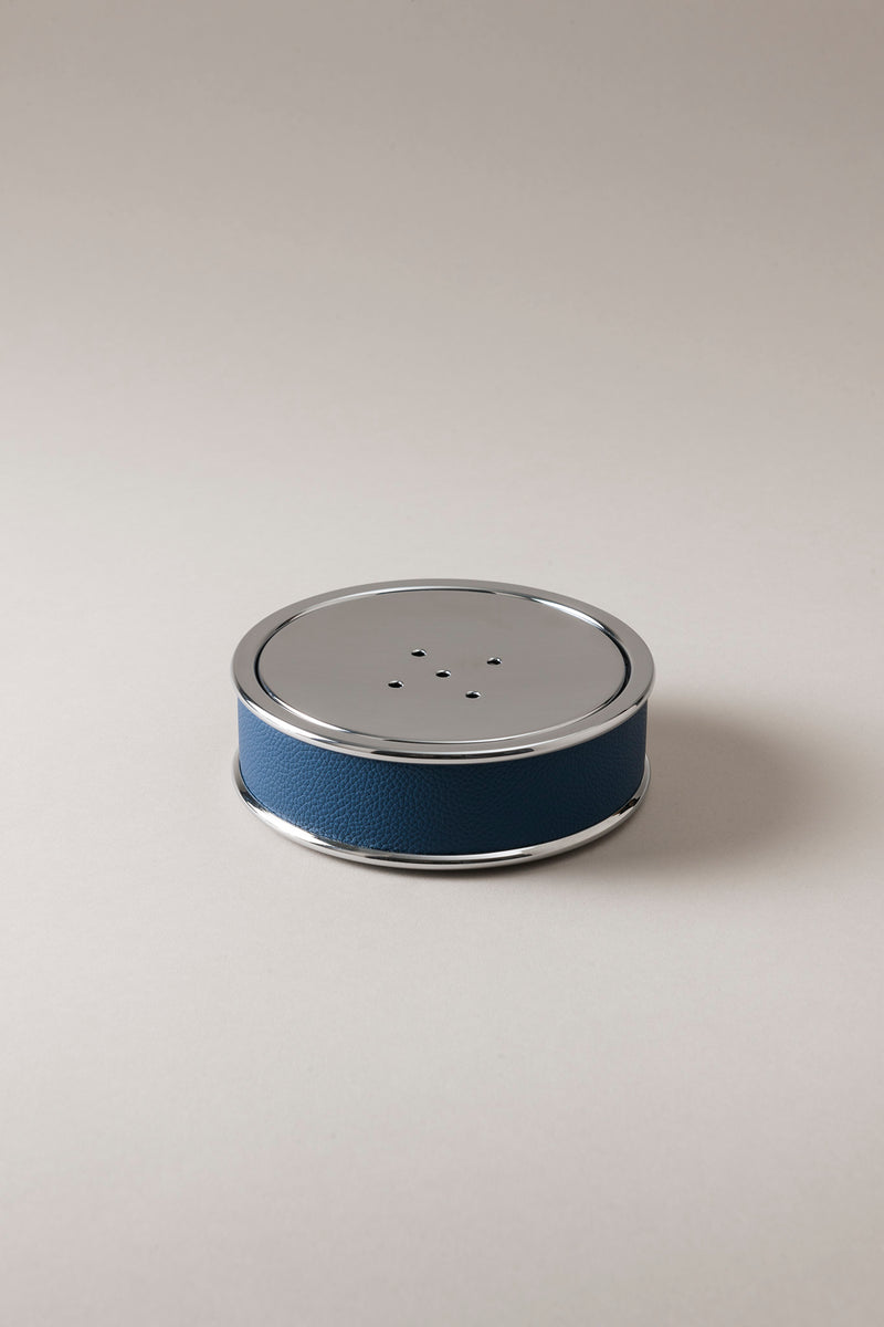 Lorenzi Milano Porta saponetta da toilette in Vitello nautico