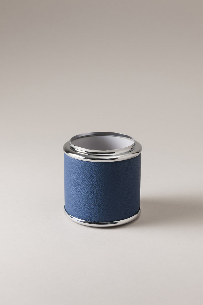 Lorenzi Milano Porta spazzolini da denti in Vitello nautico