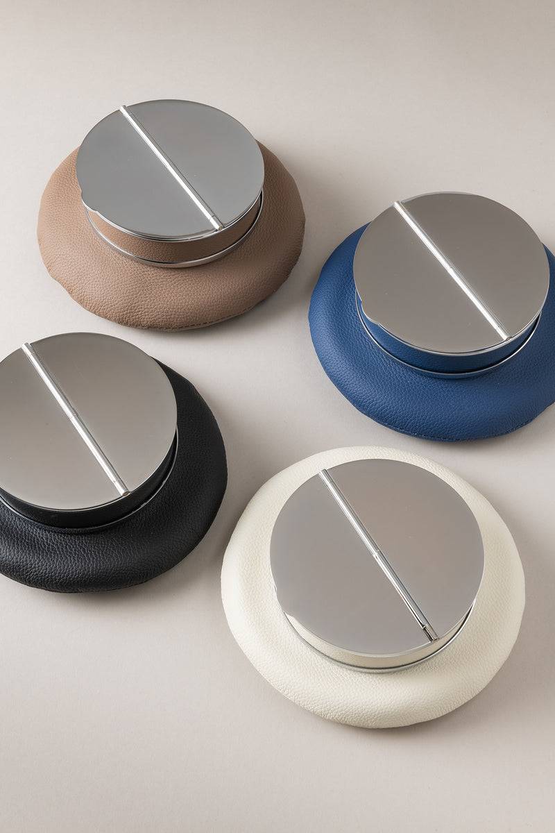 Lorenzi Milano Posacenere Da Barca In Vitello Nautico