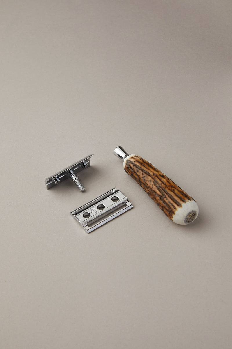 Lorenzi Milano Rasoio A Lametta Tradizionale In Cervo (palco)