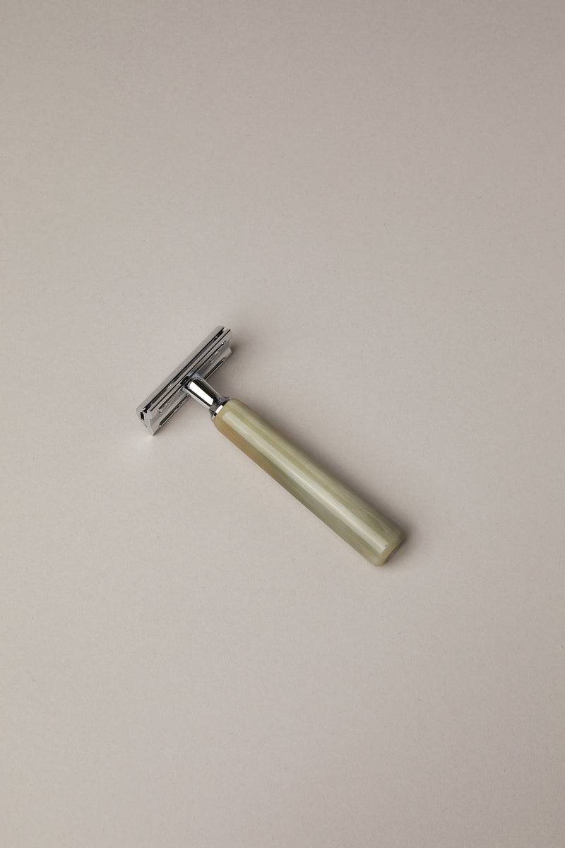 Lorenzi Milano Rasoio a lametta tradizionale in Zebu