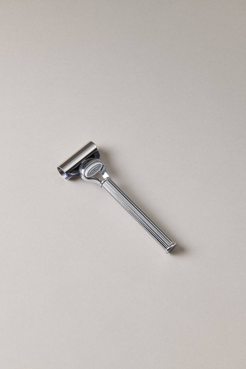 Lorenzi Milano Rasoio fusion ottone cromato in Ottone cromato