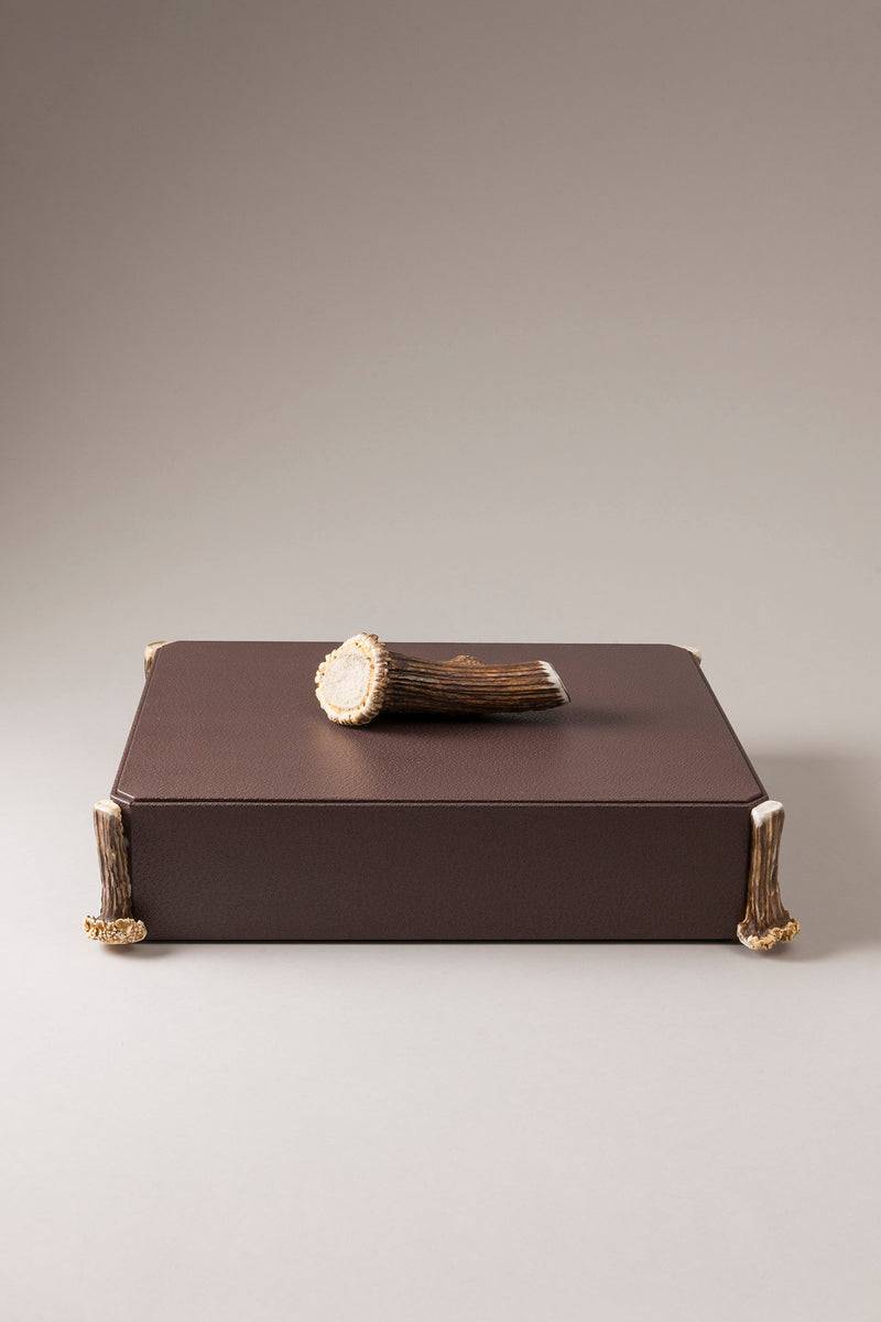 Lorenzi Milano Scatola Porta Oggetti In Cervo (palco)